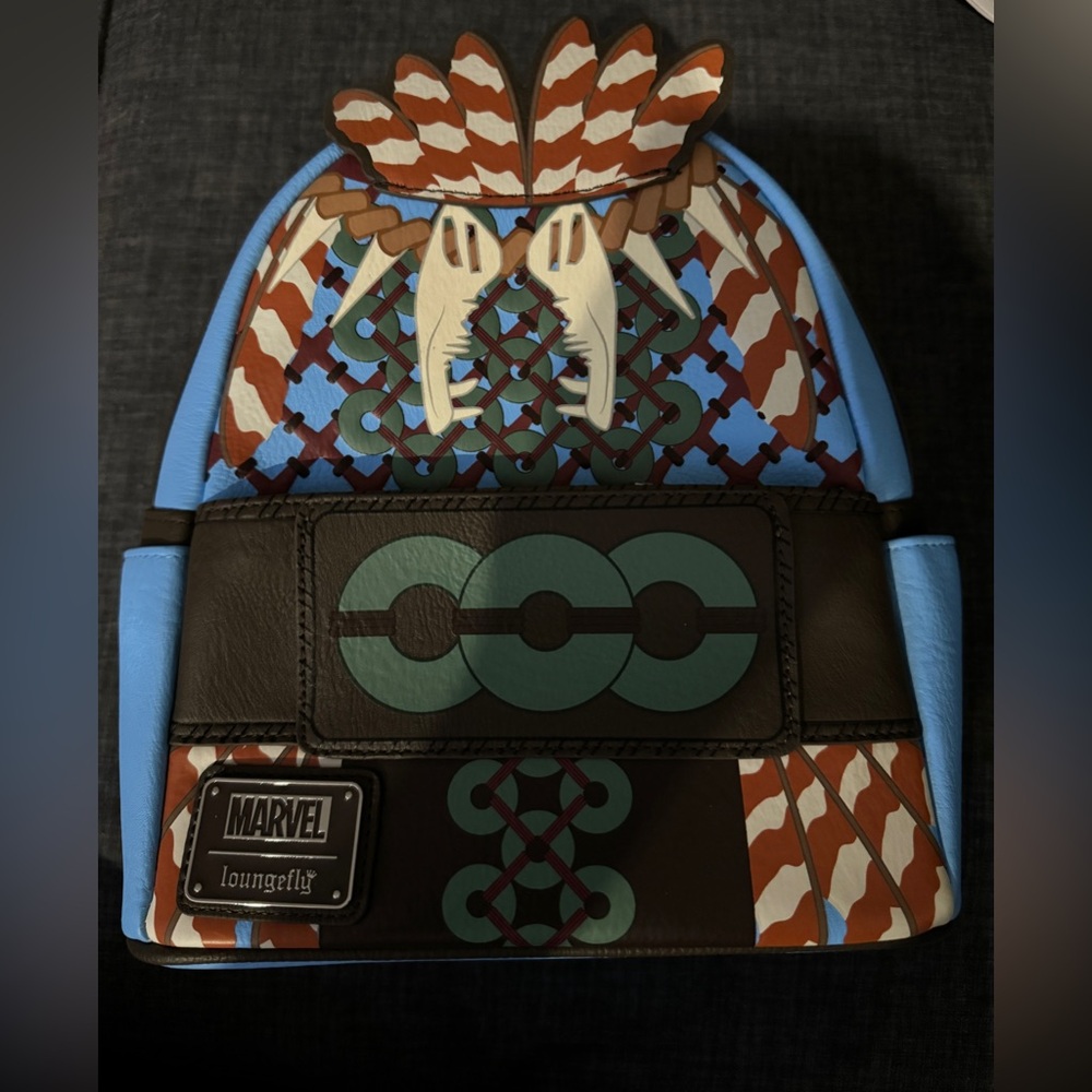 NWT Black Panther LoungeFly backpack